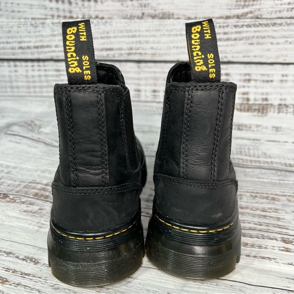 Dr Martens Women’s 6 Embury Chelsea Leather Boots Black - Picture 4 of 12